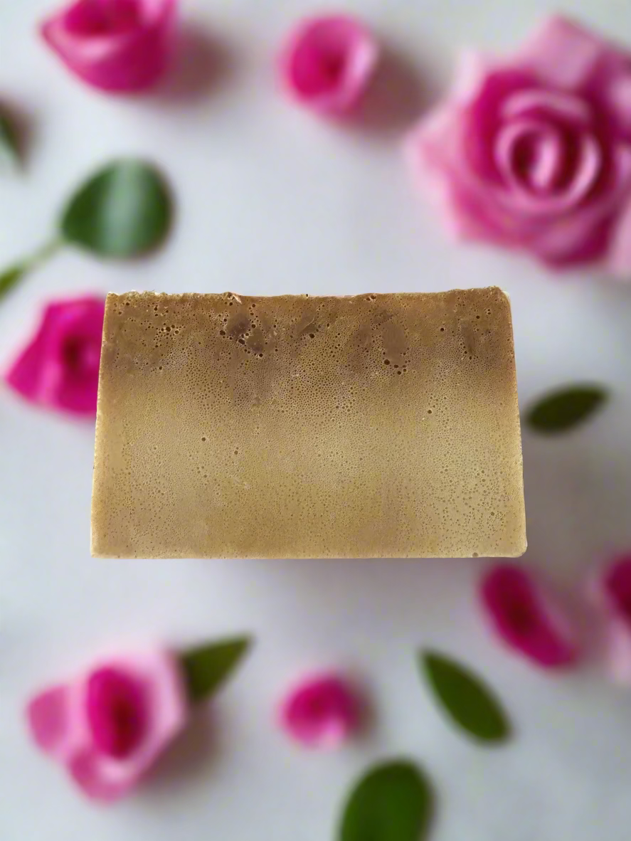 Rose & coconut soap