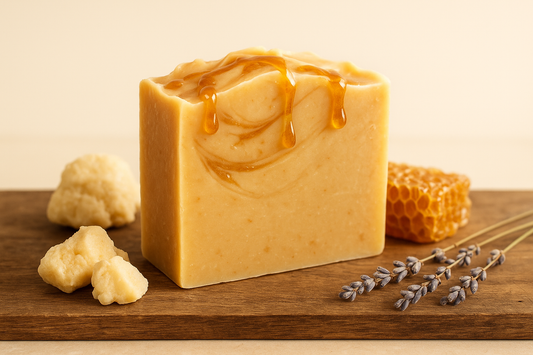 shea honey soap